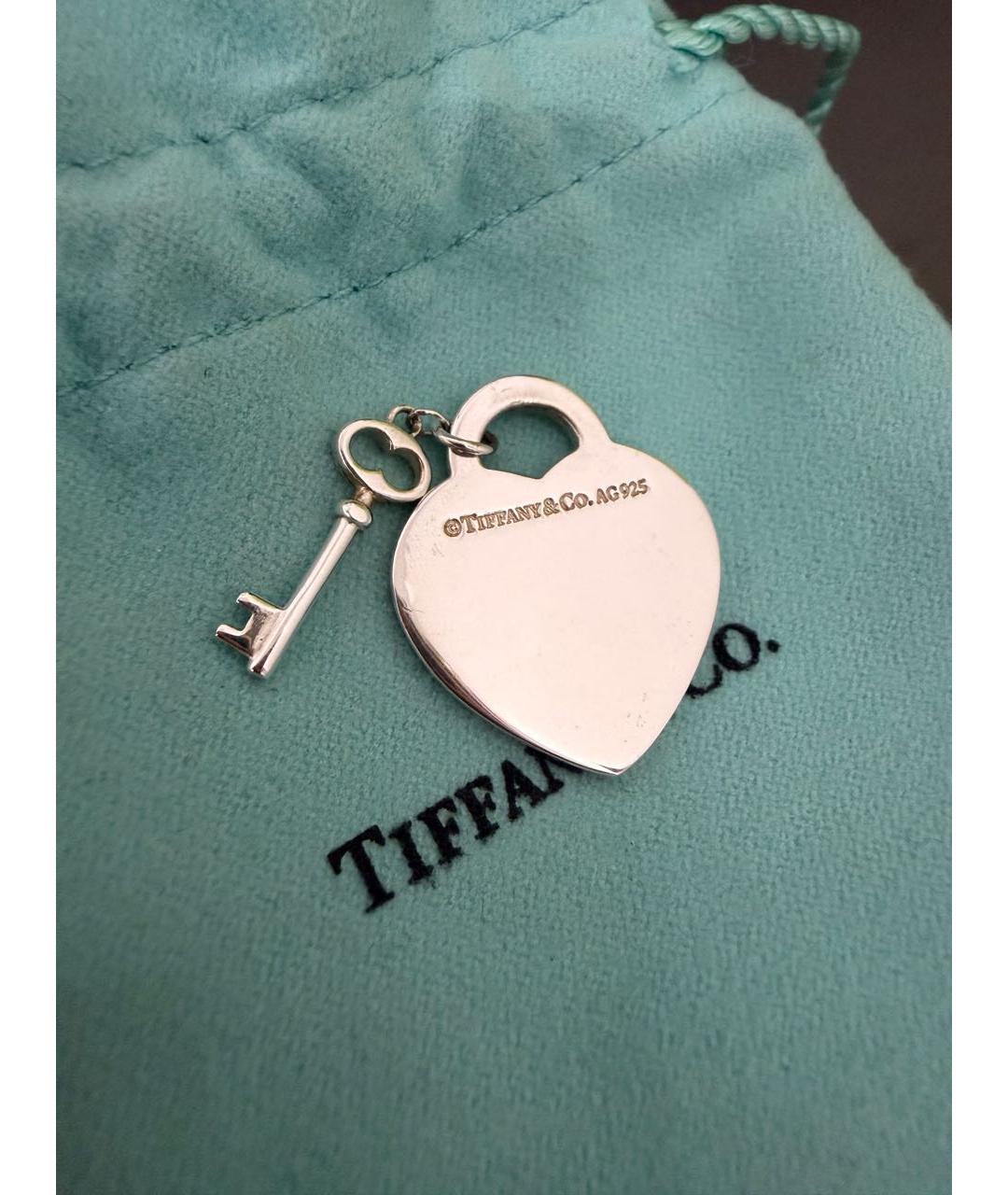 TIFFANY&CO Серебрянный серебряный кулон, фото 6