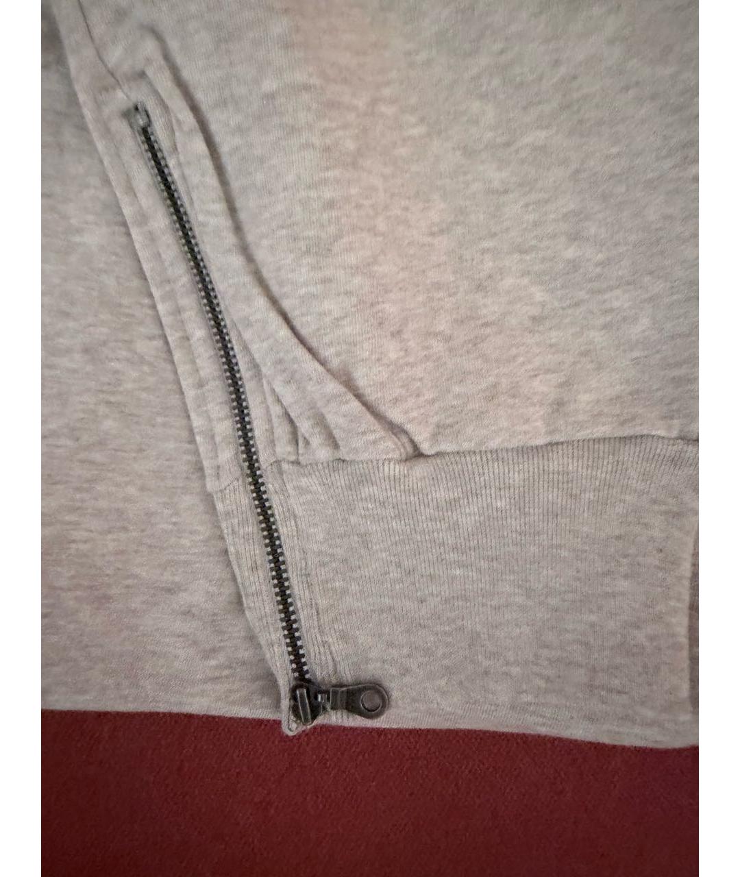 MM6 MAISON MARGIELA Бежевые хлопковые спортивные брюки и шорты, фото 8