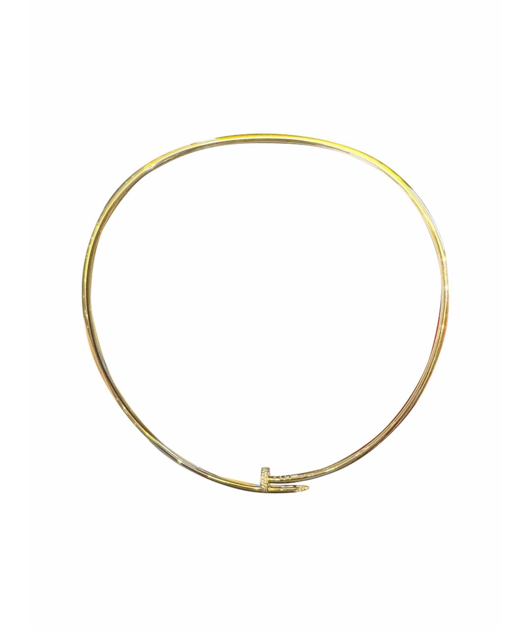 CARTIER Золотое колье из желтого золота, фото 1