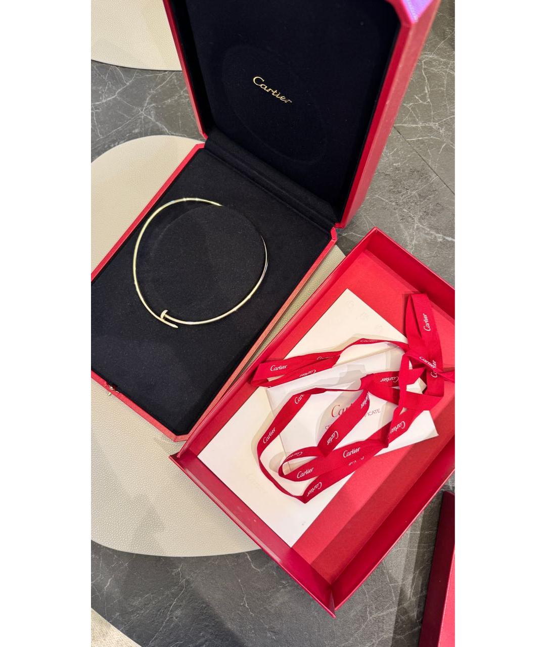 CARTIER Золотое колье из желтого золота, фото 4