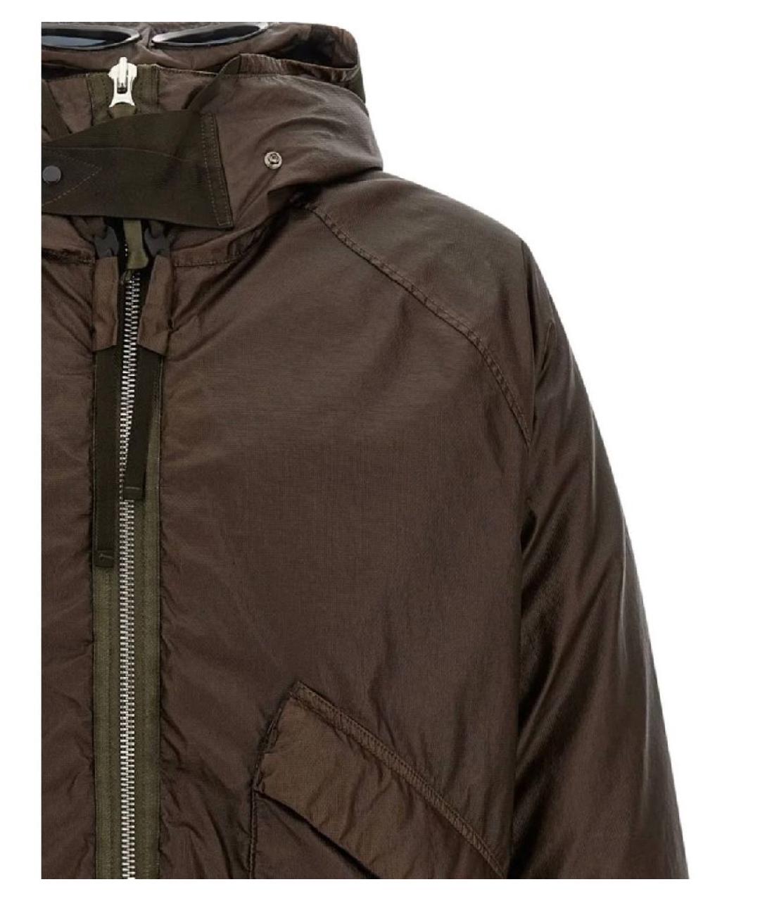 CP COMPANY Коричневый пуховик, фото 2