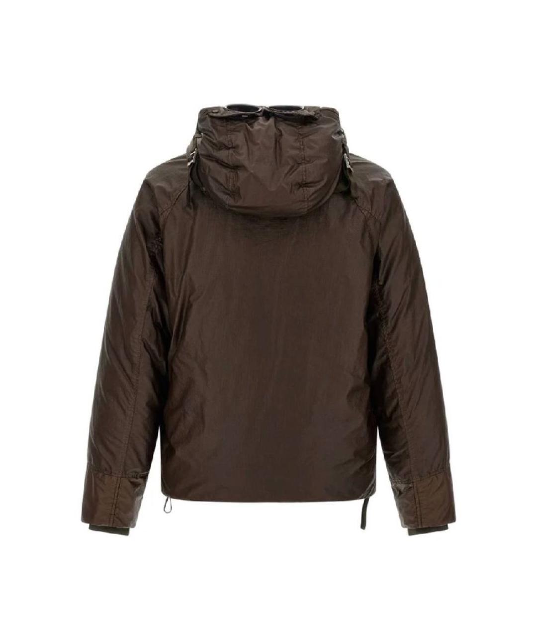 CP COMPANY Коричневый пуховик, фото 4
