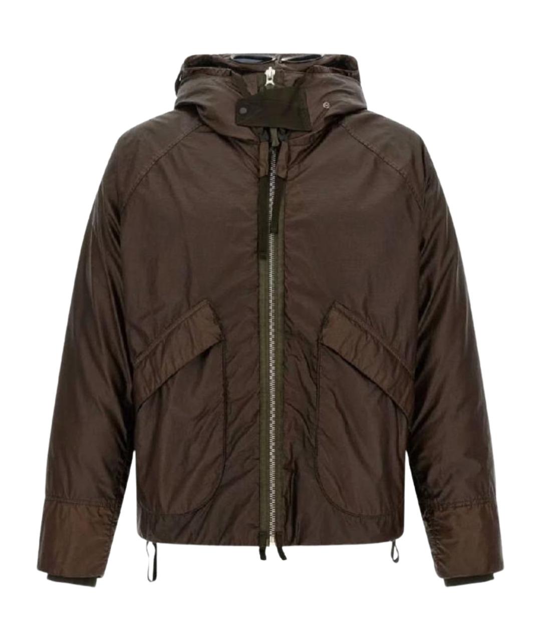 CP COMPANY Коричневый пуховик, фото 1
