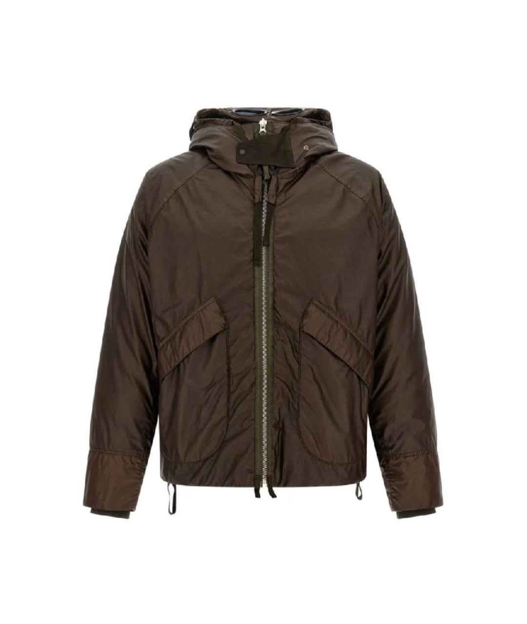 CP COMPANY Коричневый пуховик, фото 5