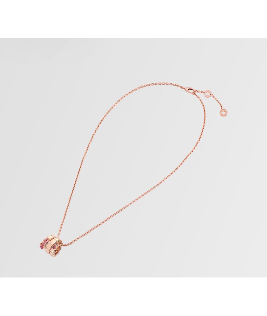 BVLGARI Золотая подвеска из розового золота, фото 2