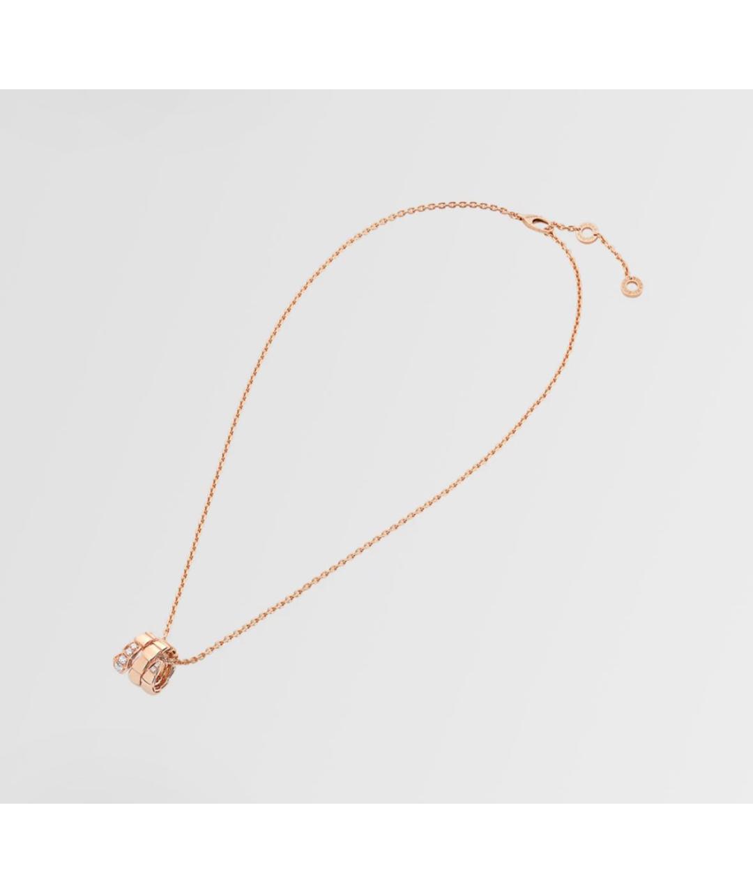 BVLGARI Золотая подвеска из розового золота, фото 2