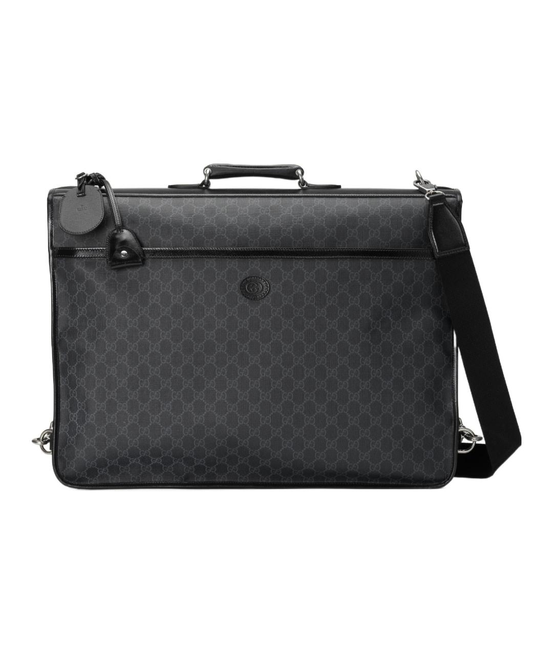 GUCCI Черный портфель, фото 1