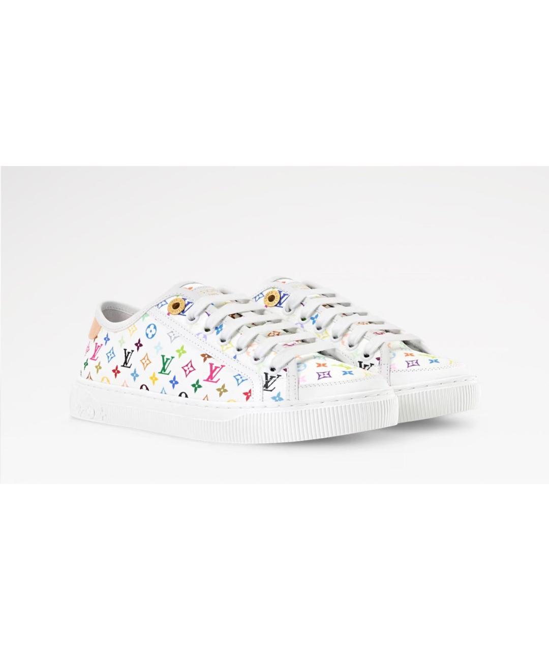 LOUIS VUITTON Белые кеды, фото 6