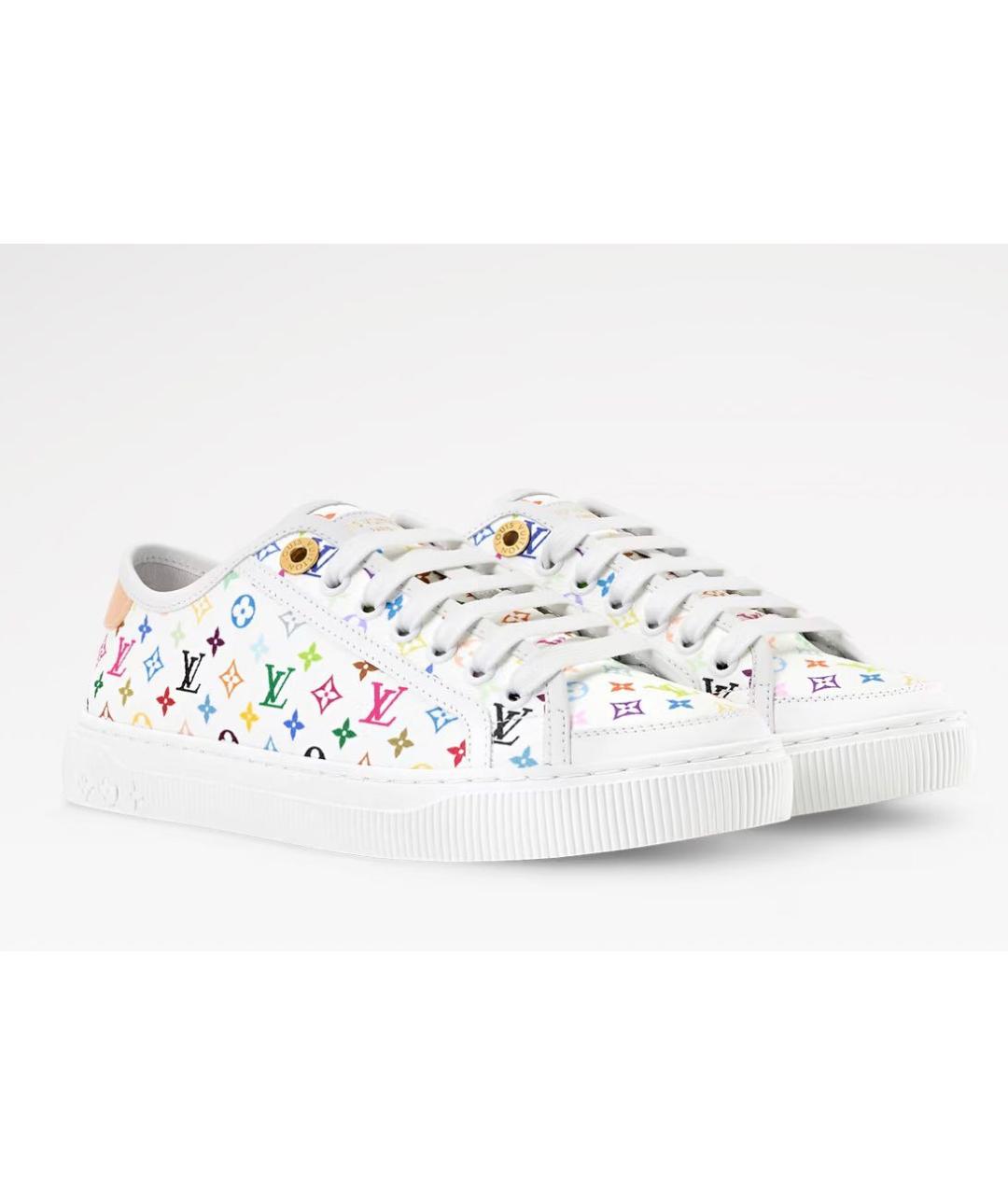 LOUIS VUITTON Белые кеды, фото 2