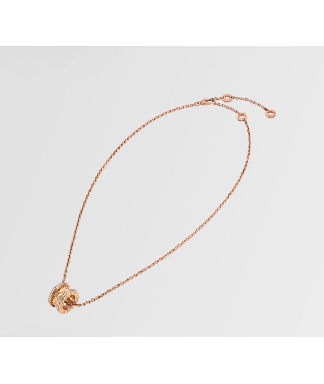 BVLGARI Золотая подвеска из розового золота, фото 2