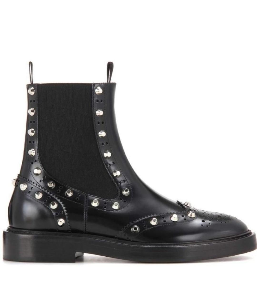 BALENCIAGA Черные кожаные полусапоги, фото 8