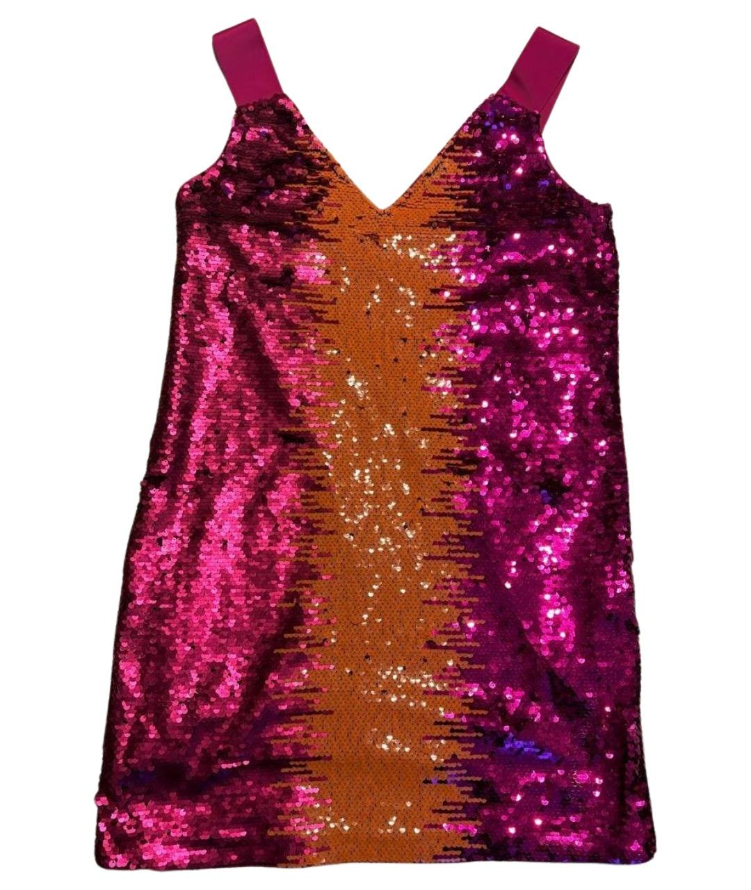 ARMANI EXCHANGE Мульти полиэстеровое коктейльное платье, фото 1