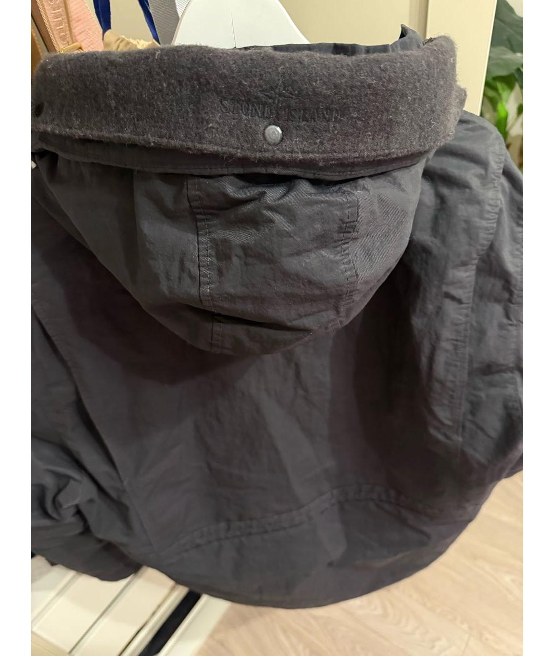 STONE ISLAND Серый пуховик, фото 4