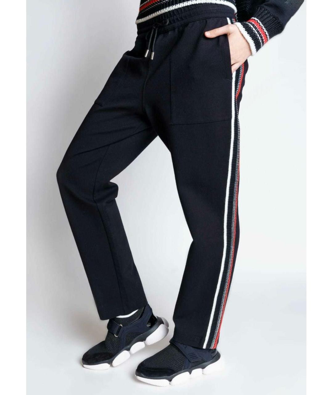 ERMANNO SCERVINO Черный хлопко-эластановый спортивные костюмы, фото 6