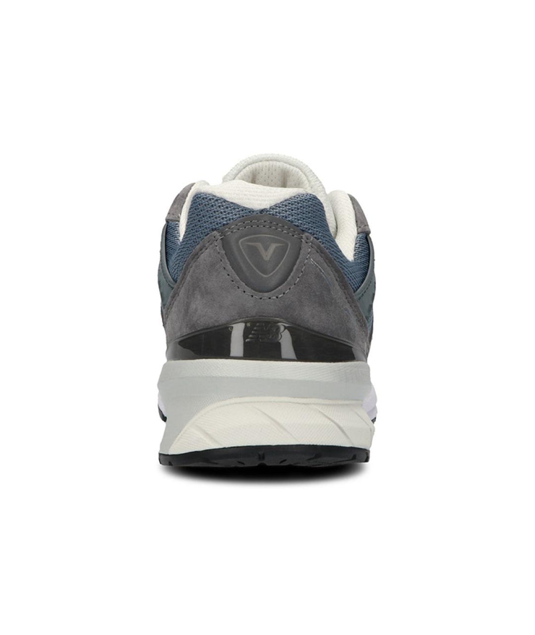 NEW BALANCE Серые низкие кроссовки / кеды, фото 4