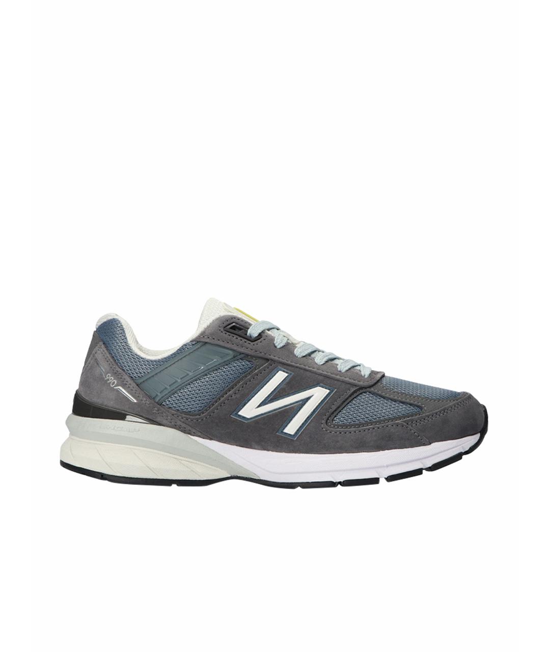 NEW BALANCE Серые низкие кроссовки / кеды, фото 2