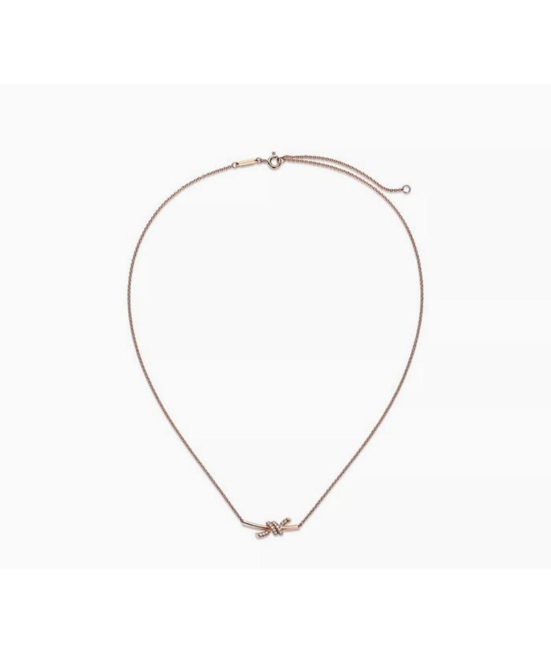 TIFFANY&CO Золотая подвеска из розового золота, фото 2