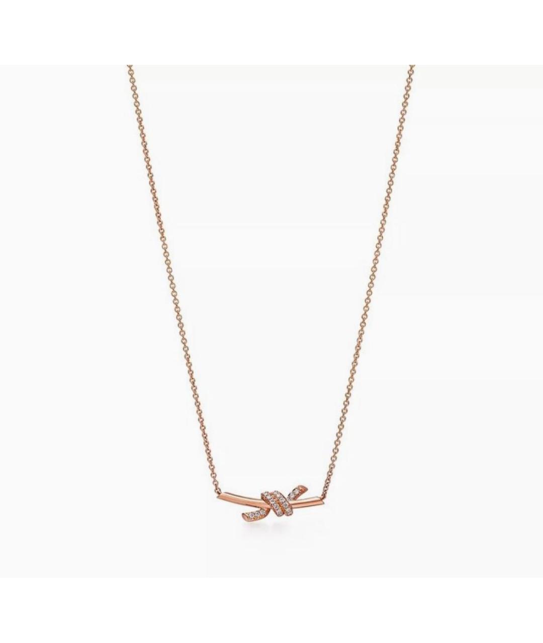 TIFFANY&CO Золотая подвеска из розового золота, фото 4