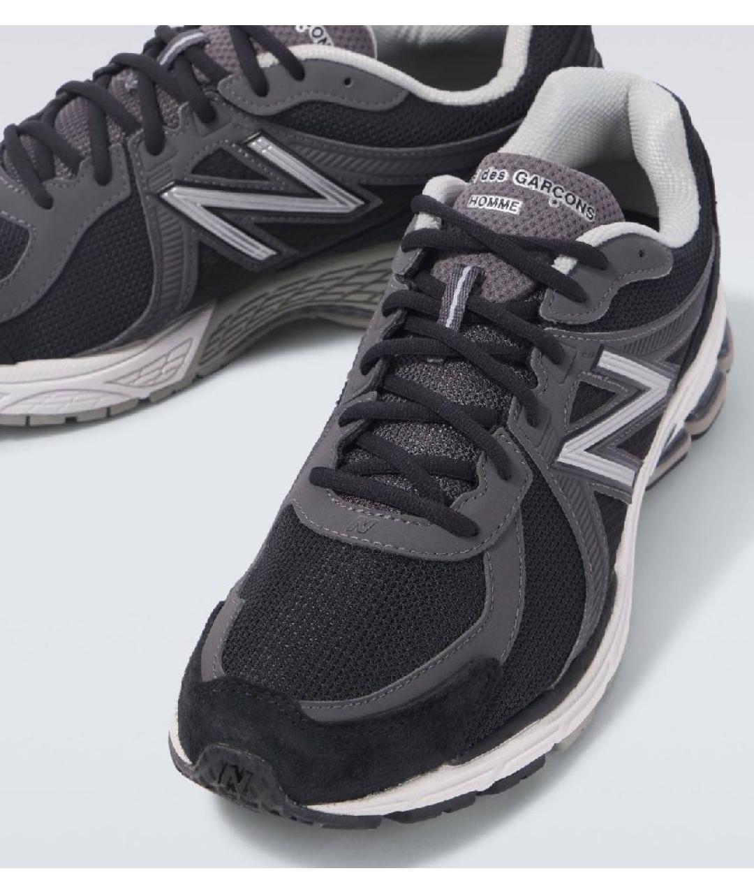 NEW BALANCE Антрацитовые низкие кроссовки / кеды, фото 3