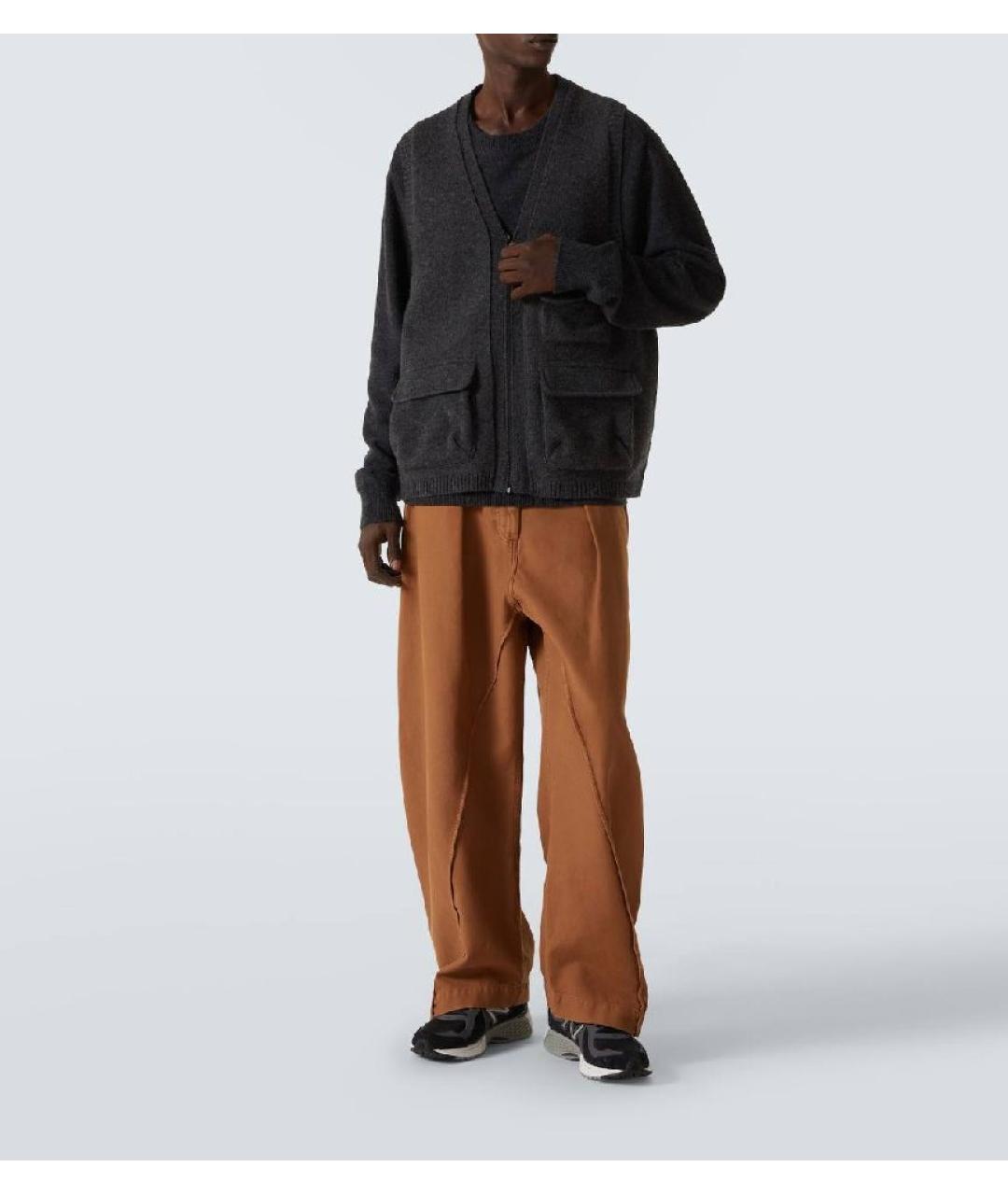 NEW BALANCE Антрацитовые низкие кроссовки / кеды, фото 5