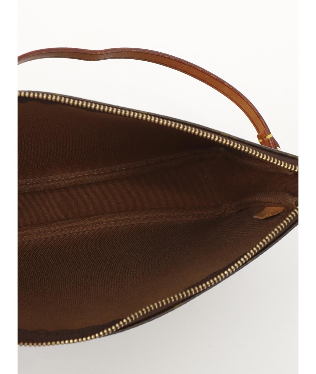 LOUIS VUITTON Коричневая сумка через плечо, фото 7