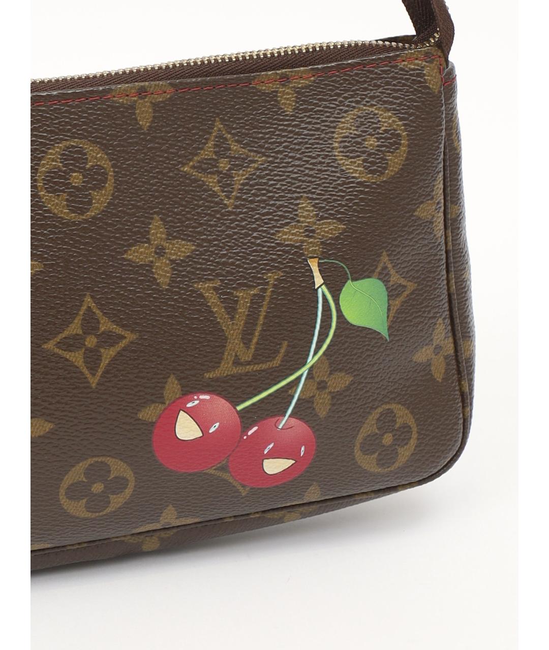 LOUIS VUITTON Коричневая сумка через плечо, фото 6