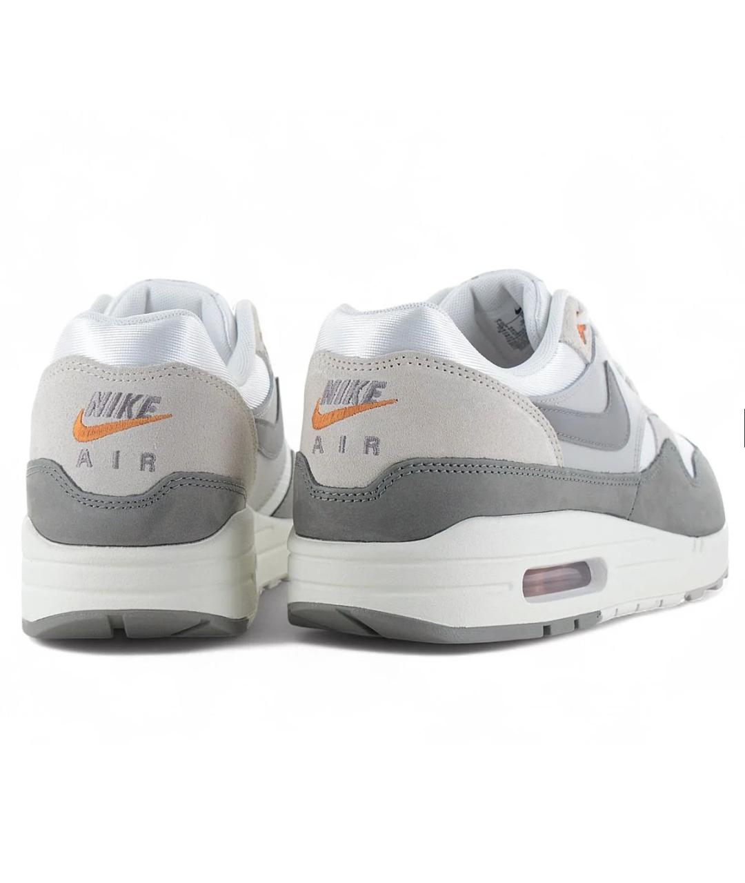 NIKE Серые текстильные низкие кроссовки / кеды, фото 4