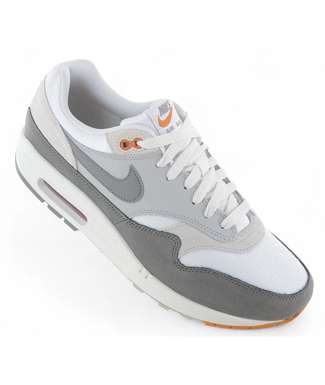 NIKE Серые текстильные низкие кроссовки / кеды, фото 2