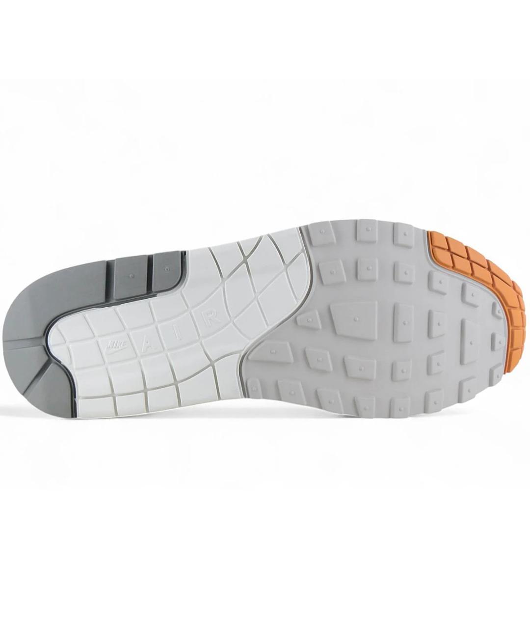 NIKE Серые текстильные низкие кроссовки / кеды, фото 5