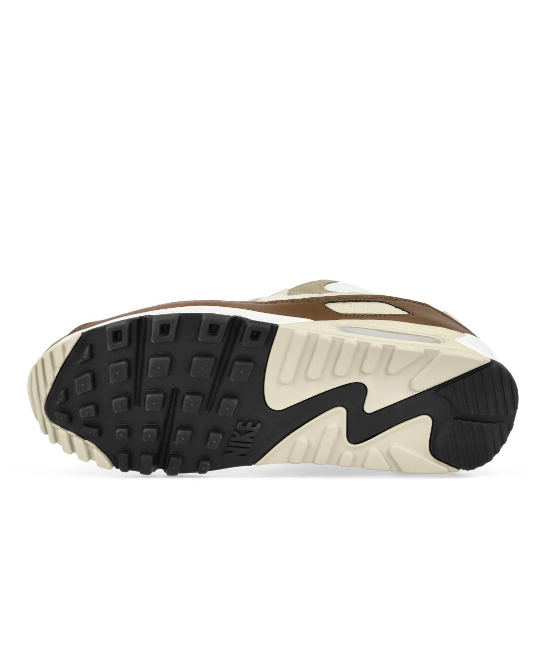 NIKE Зеленые текстильные низкие кроссовки / кеды, фото 5