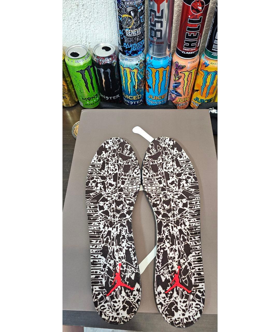 JORDAN Хаки текстильные низкие кроссовки / кеды, фото 8