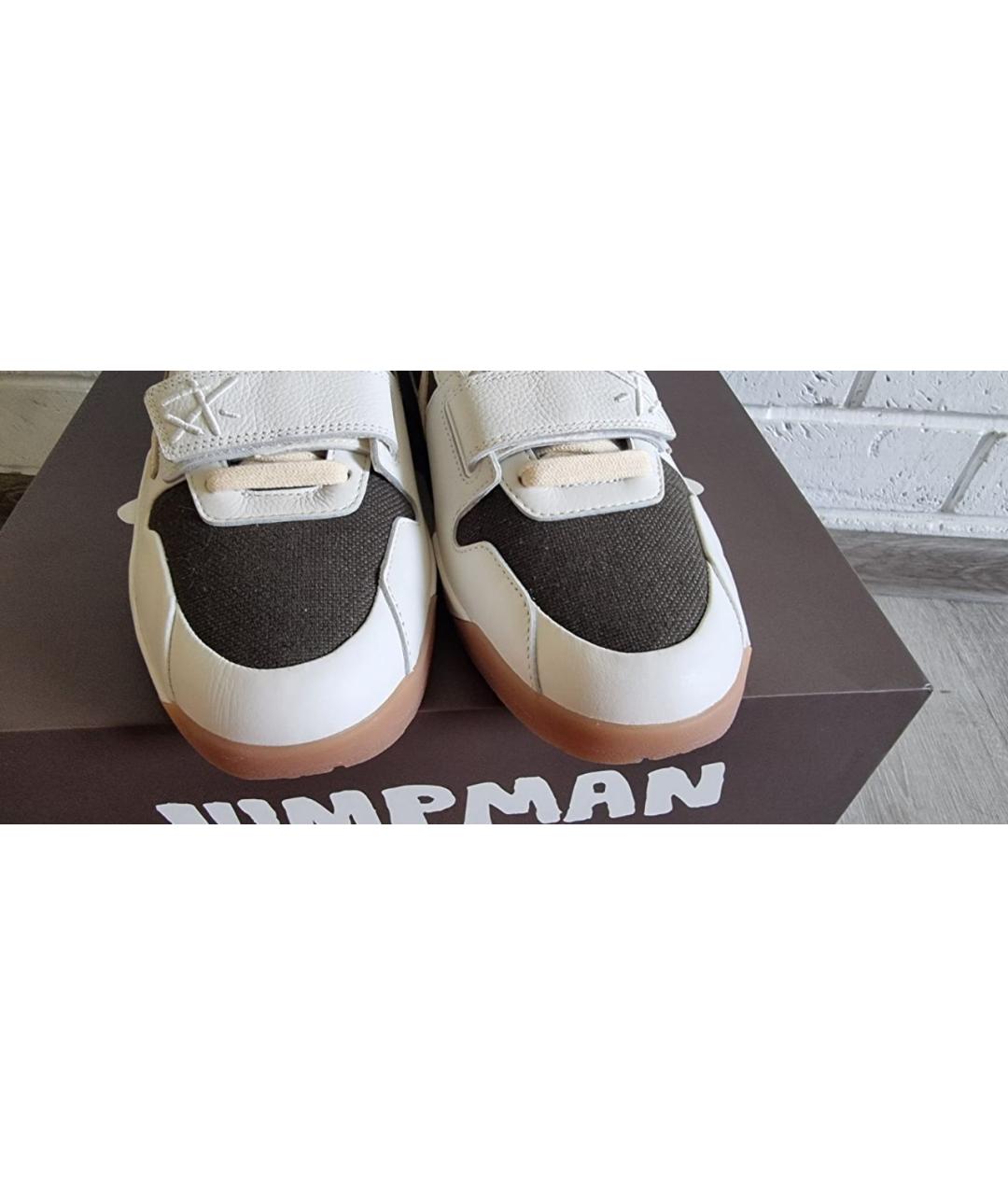 JORDAN Хаки текстильные низкие кроссовки / кеды, фото 2