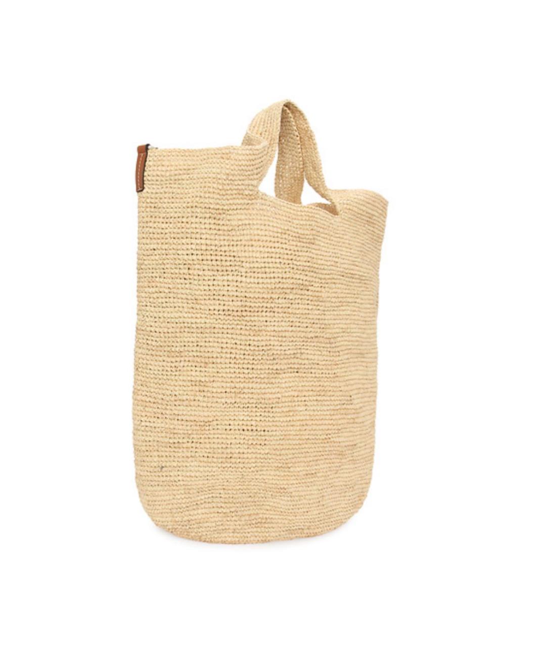 LOEWE Бежевая сумка тоут, фото 2