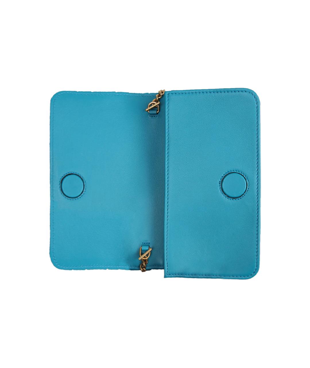 GUCCI Бирюзовая сумка через плечо, фото 4