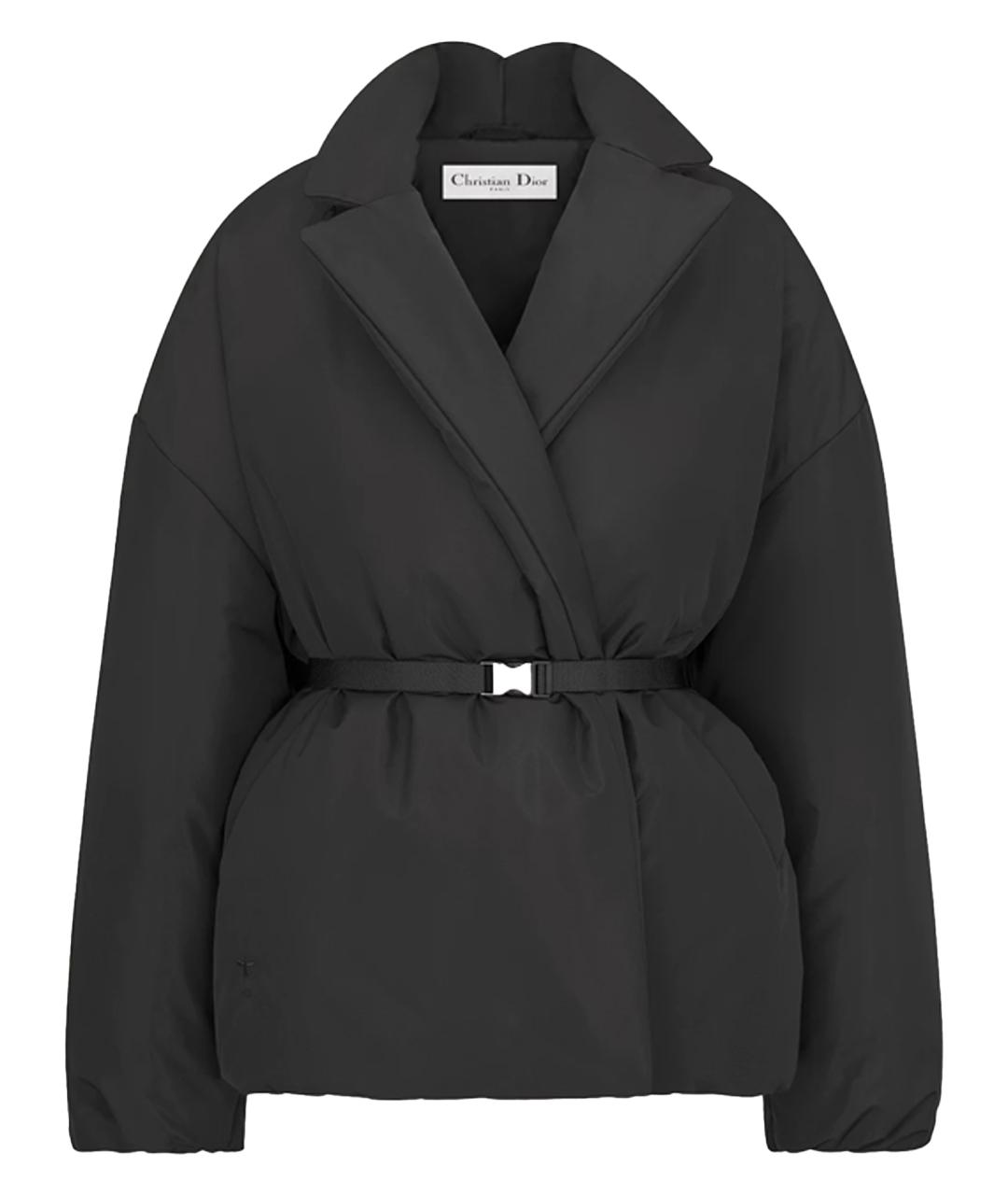 CHRISTIAN DIOR Черный полиэстеровый пуховик, фото 1