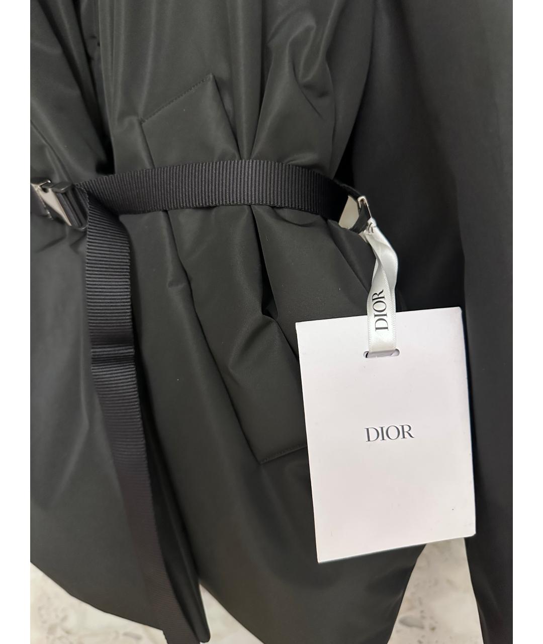 CHRISTIAN DIOR Черный полиэстеровый пуховик, фото 4