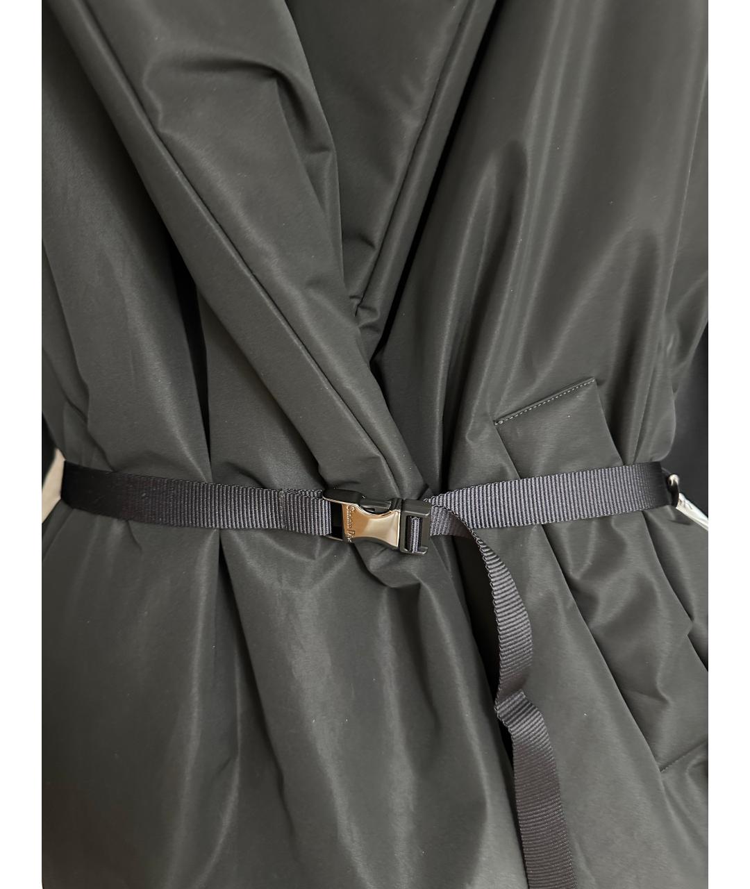 CHRISTIAN DIOR Черный полиэстеровый пуховик, фото 5