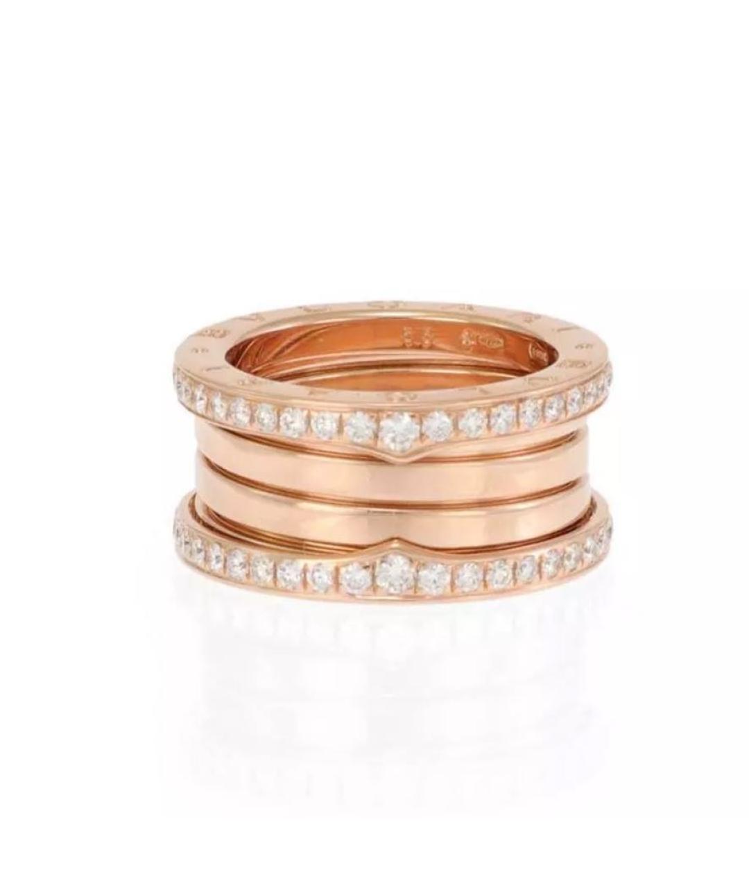 BVLGARI Золотое кольцо из розового золота, фото 8