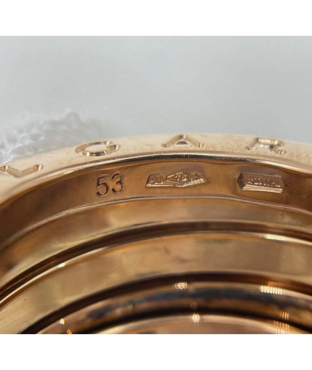 BVLGARI Золотое кольцо из розового золота, фото 7