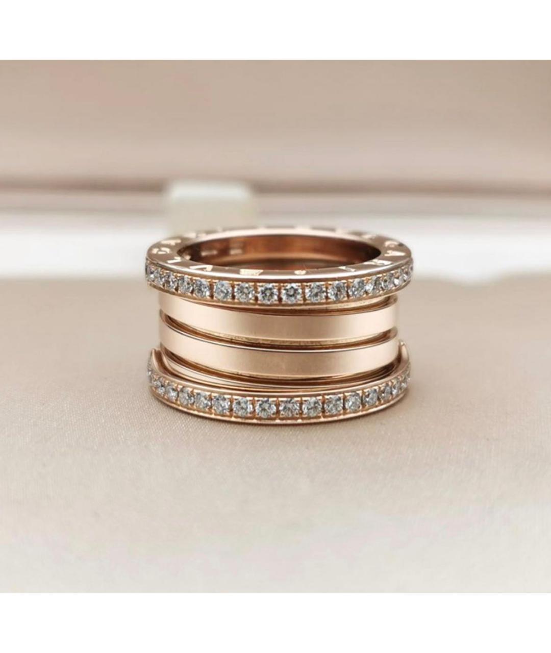 BVLGARI Золотое кольцо из розового золота, фото 3