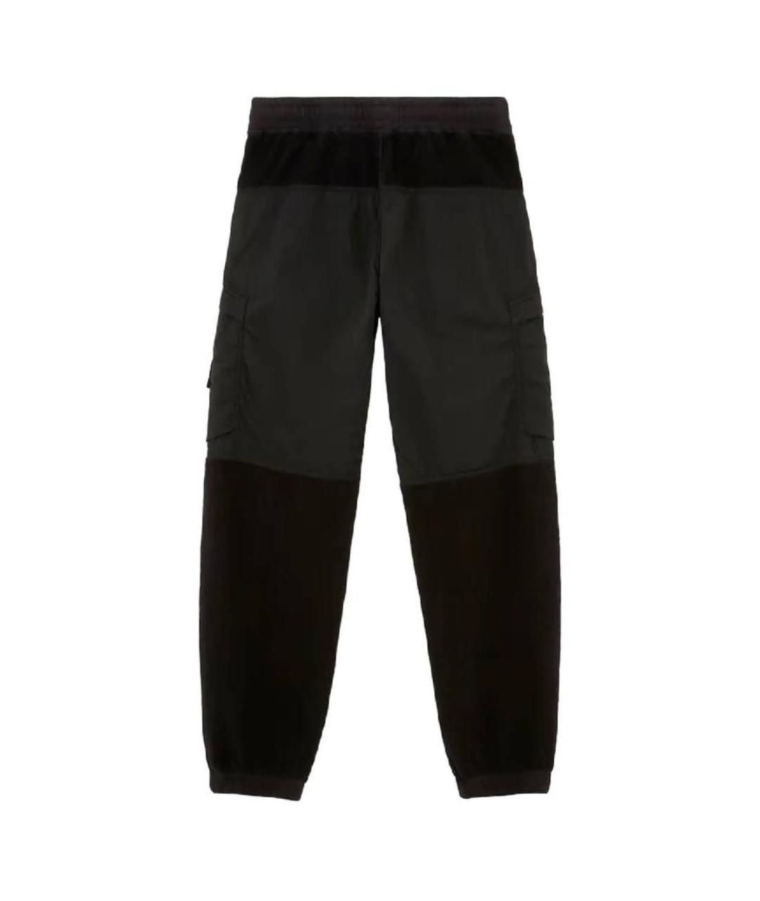 STONE ISLAND Черные повседневные брюки, фото 4