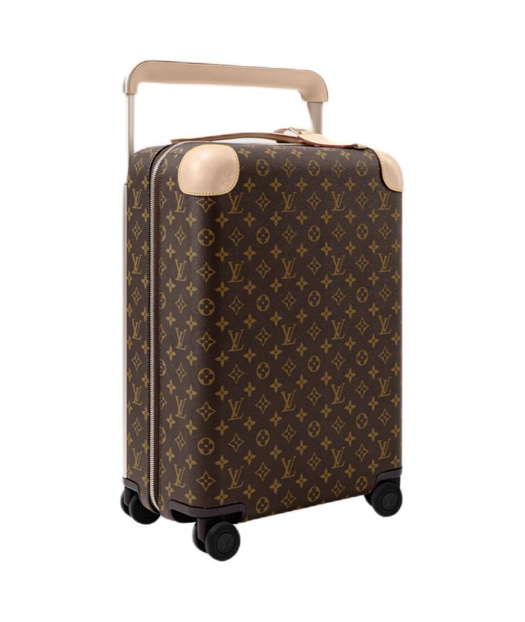 LOUIS VUITTON Коричневый чемодан, фото 2