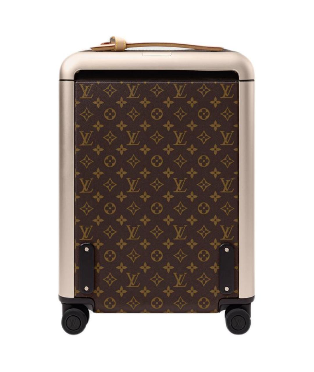 LOUIS VUITTON Коричневый чемодан, фото 4