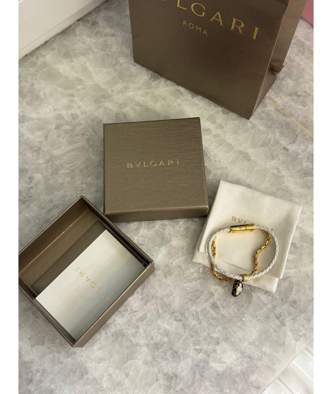 BVLGARI Белый браслет, фото 2