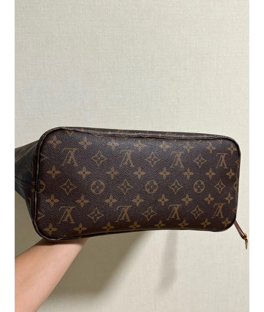 LOUIS VUITTON Коричневая сумка тоут, фото 8