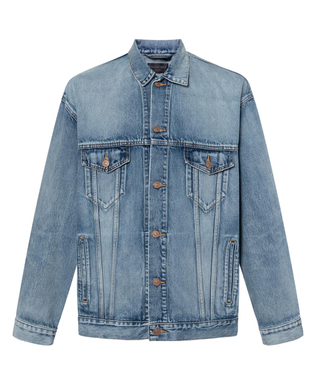 BALENCIAGA Синяя куртка, фото 1