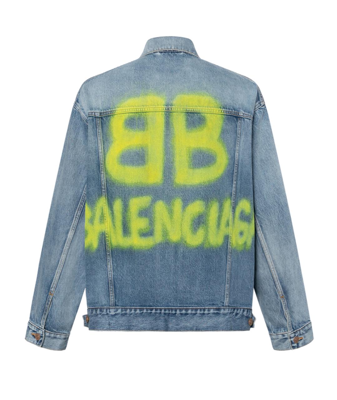 BALENCIAGA Синяя куртка, фото 2