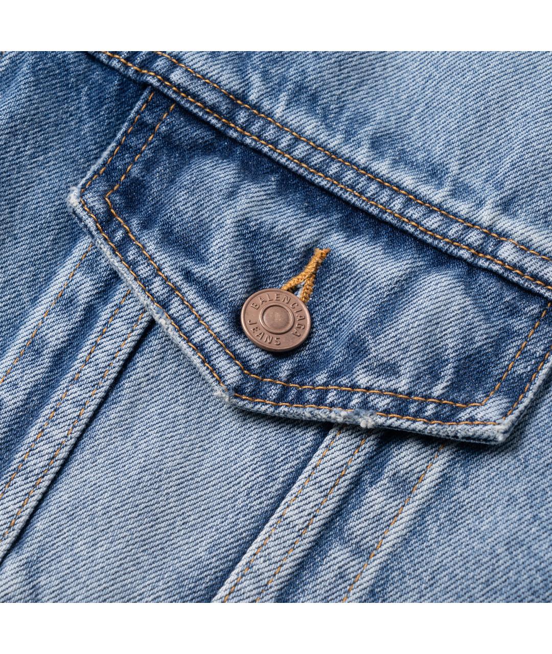 BALENCIAGA Синяя куртка, фото 3