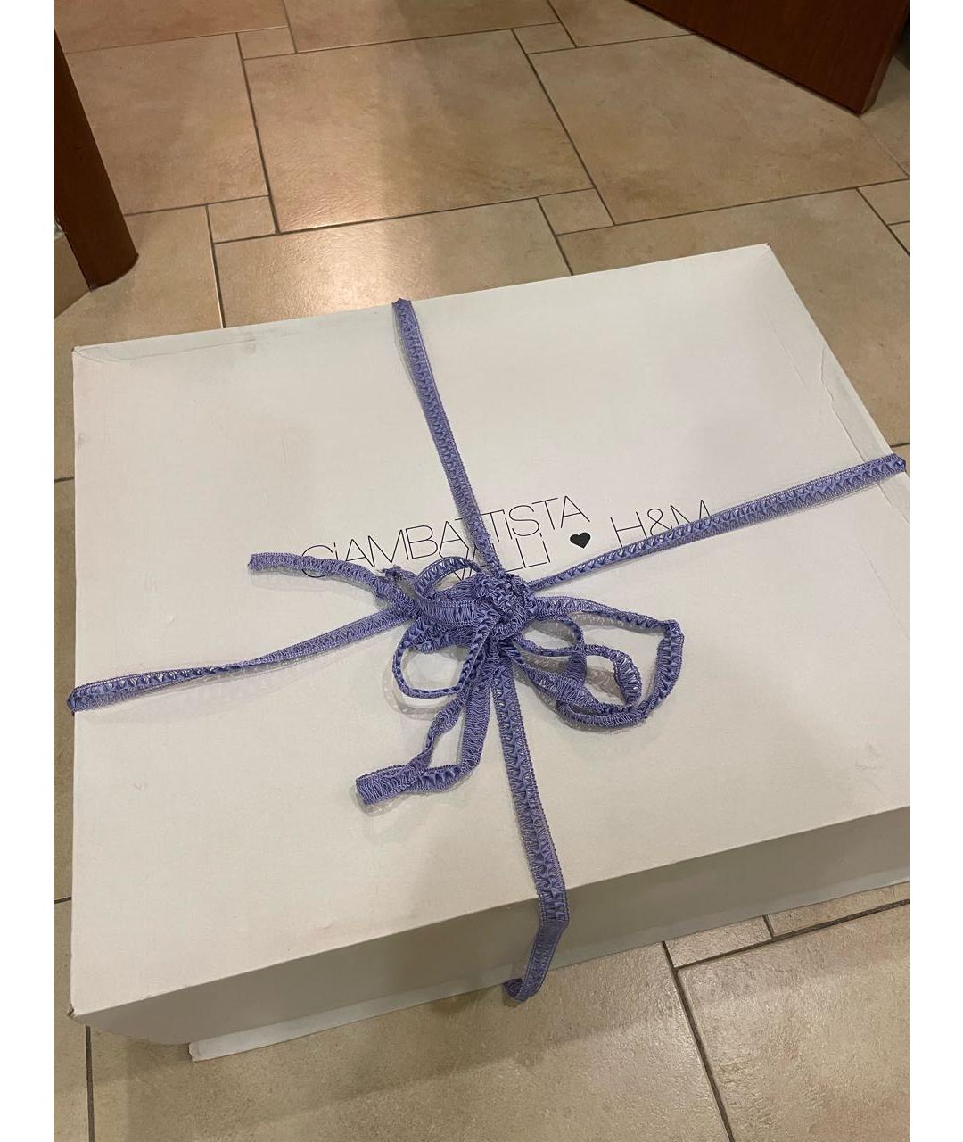 GIAMBATTISTA VALLI Коралловое сетчатое вечернее платье, фото 5