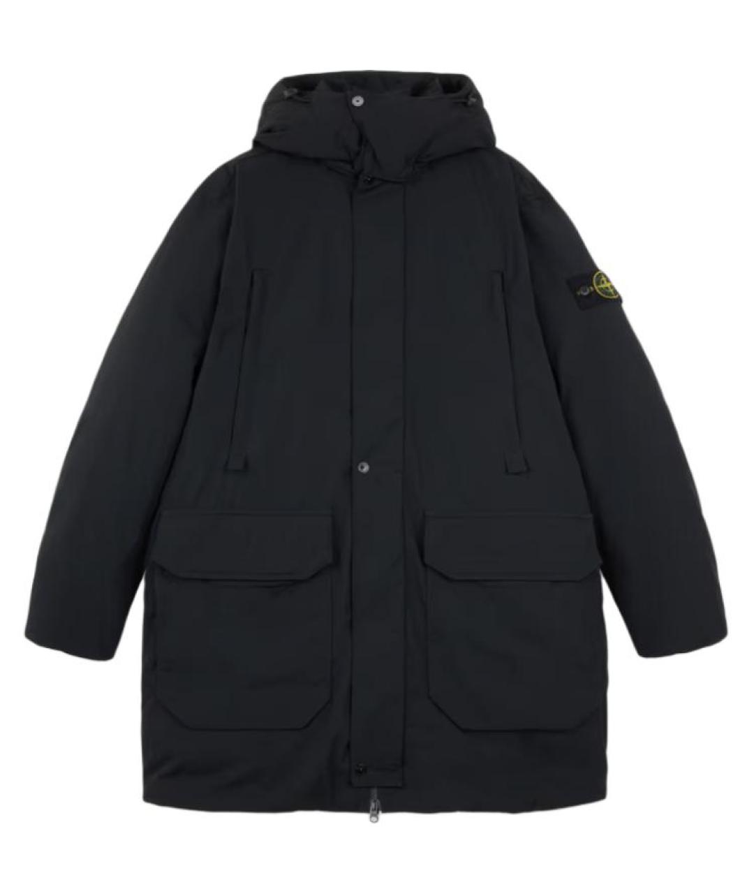 STONE ISLAND Черная куртка, фото 1